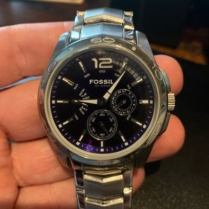 Fossil Mens Watch Stainless Steel 